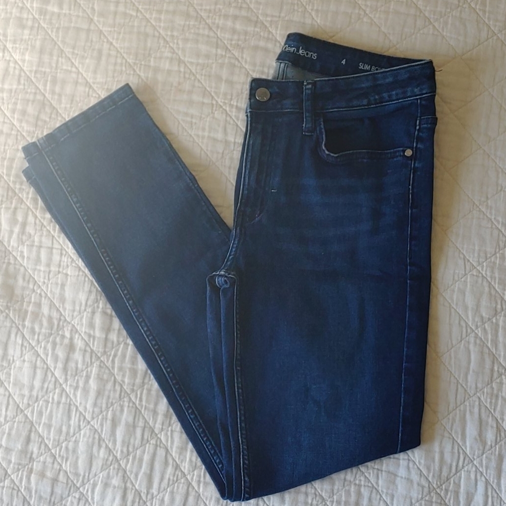 Calvin Klein Slim Boyfriend Jean size 4